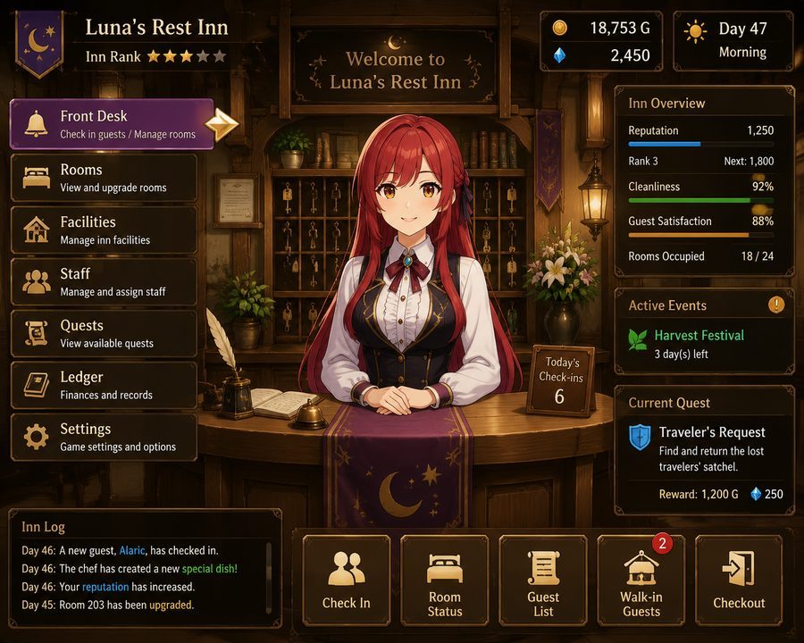异世界旅馆 幻想旅馆 资料图 2